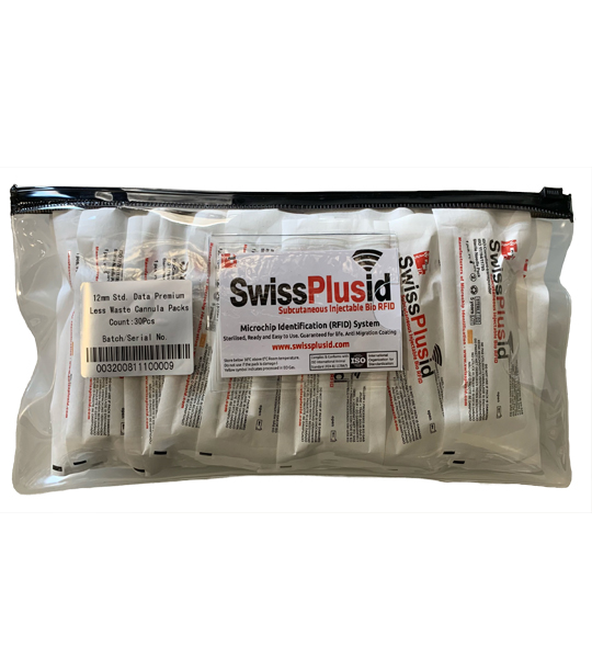 8mm SwissPlusID Glass Microchip "Less Waste" Implanter Packs - Image 2