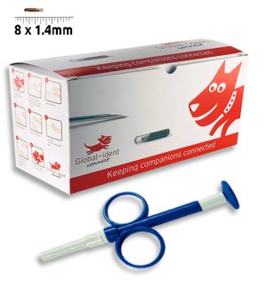 Global-Ident XS1.4mm x 8mm MiniChips