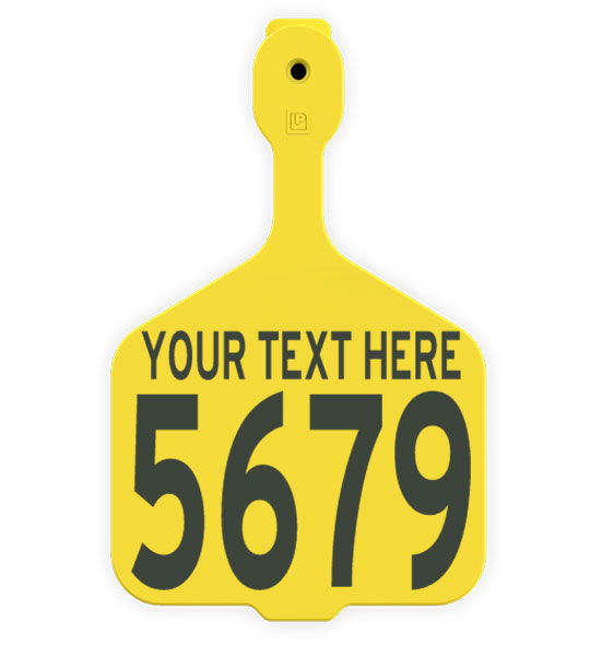 Leader One-Piece Cow Tag - Image 3