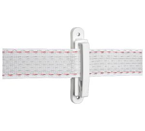 PEL Wide Tape Wood Post 40mm Insulator